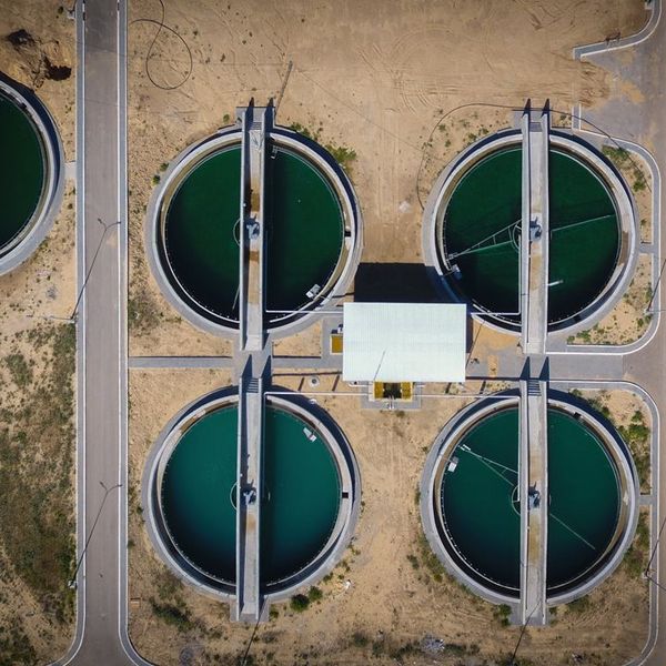 Wastewater treatment plant in Gaza